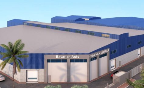 BMW Bavarian Automotive Manufacturing company’s factory – Production Line & Storage